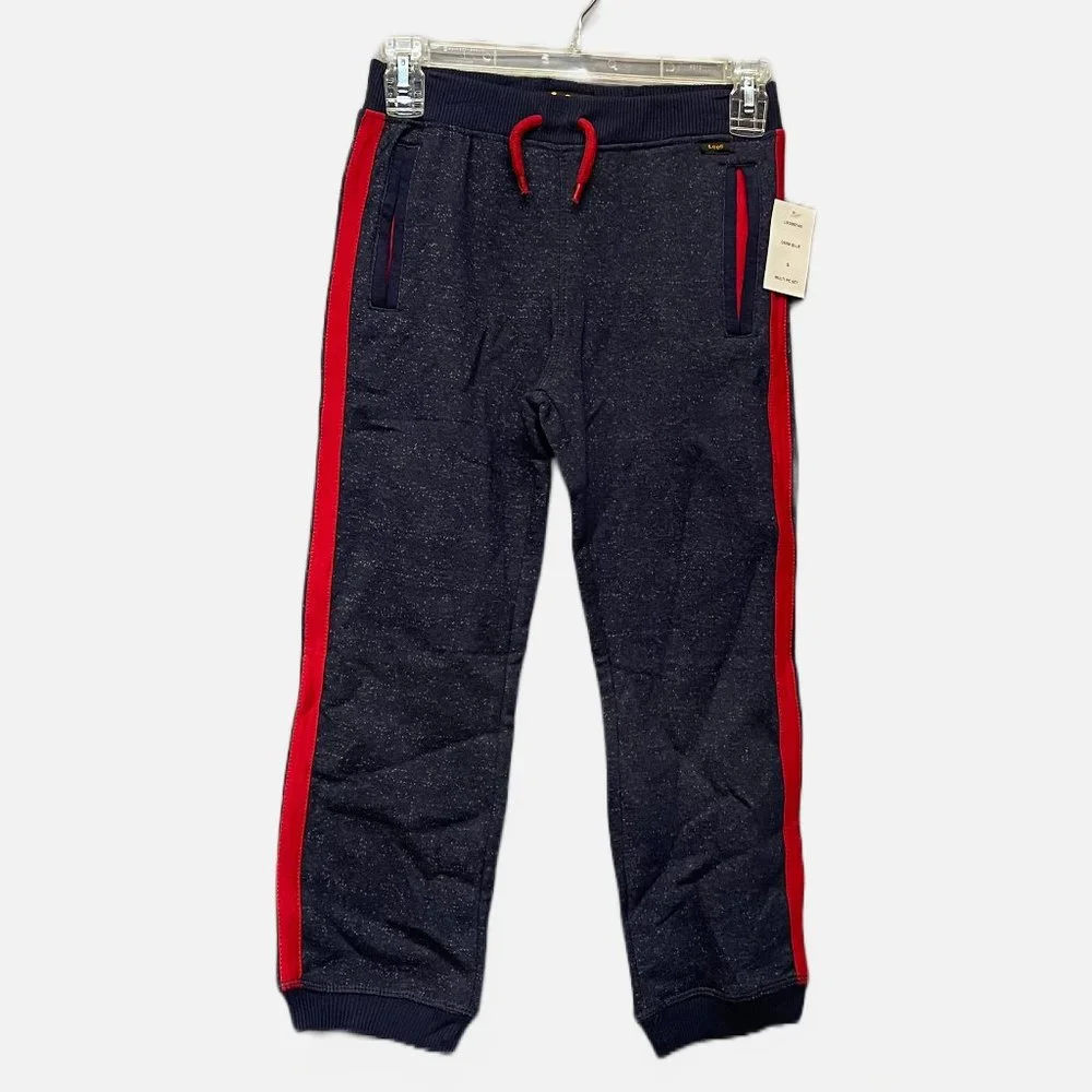 NWT! NWT!Lee Boys' 2-Piece Sweatsuit Pants Set - Dark Blue‎ Small